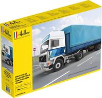 Heller 1/32 Volvo F12-20 Globe Trotter & Twin-Axle Semi Trailer