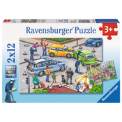 Ravensburger Blue Lights On The Way 2x12p