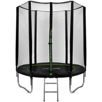virtufit Trampoline met Veiligheidsnet - Zwart - 183 cm