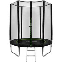 virtufit Trampoline met Veiligheidsnet - Zwart - 183 cm