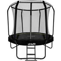 virtufit Premium Trampoline met Veiligheidsnet - Zwart - 305 cm