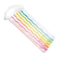 Intex luchtbed regenboog wolk 180 x 86 cm vinyl