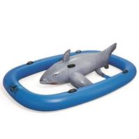 Bestway Bad Animal Haai Grijs Blauw 297x188x71cm