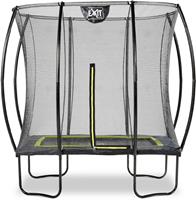 EXIT Trampolin Silhouette Rect. 153x214 (5x7ft) + Sicherheitsnetz (Schwarz) schwarz