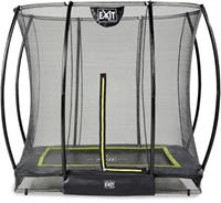 EXIT Silhouette Ground 153 x 214 cm trampoline met net - zwart