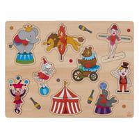 Engelhart Houten Knopjes Puzzel Circus