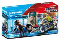 PLAYMOBIL 70572 Polizei-Motorrad: Verfolgung des Geldräubers, Konstruktionsspielzeug