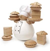 Kikkerland stapelspel Balance the baker