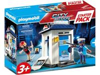 PLAYMOBIL 70498 Starter Pack Polizei, Konstruktionsspielzeug