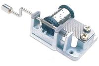 muziekdoos Here Comes The Sun 7,6 cm staal zilver