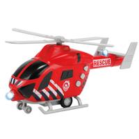 Toi-Toys Cars&Trucks Brandweerhelikopter Rescue + Licht En Geluid