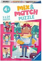 De Leukste Beroepen Puzzel (3 x 24 stukjes)