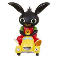 Bing taxi met geluid junior 20 cm zwart/geel