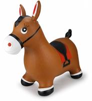 Jamara skippypaard junior 47 x 24 x 45 cm rubber bruin 3 delig