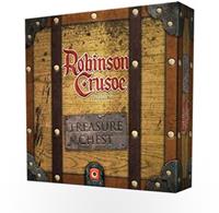 Pegasus Spiele Pegasus POP00394 - Robinson Crusoe Treasure Chest (EN) Brettspiel Kartenspiel