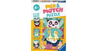 Ravensburger Mix & Match - Rockende Dieren Puzzel (3 x 24 stukjes)