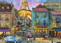 Rebo Productions legpuzzel Paris Streets 1000 stukjes