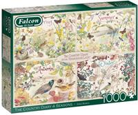 Falcon legpuzzel The Country Diary karton 1000 stukjes