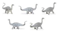 Safari Spielzeugfiguren Apatosaurus Junior Grau 192 Stück