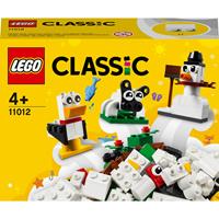 LEGO Classic 11012 Kreativ-Bauset mit weißen Steinen