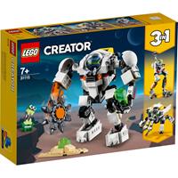 LEGO Creator: 3 in 1 Space Mining Mech Toy (31115)