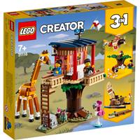 LEGO Creator: 3 in 1 Safari Wildlife Tree House Set (31116)