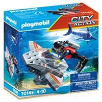 PLAYMOBIL City Action - Redding op zee: duikscooter in de reddingsmissie 70145