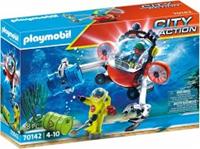 PLAYMOBIL City Action - Redding op zee: omgevingsmissie met duikboot 70142