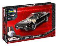 Revell bouwpakket Dominics 1971 Plymouth GTX 81 delig