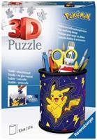 Ravensburger 11257 - Utensilo Pokemon Pikachu, 3D-Puzzle,