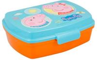 Nickelodeon Brotdose Peppa Pig Junior 17 X 14 Cm Blau