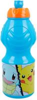 Pokémon drinkfles junior 400 ml blauw/oranje