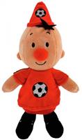 voetbalknuffel België Bumba 20 cm pluche rood