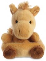 Aurora knuffel Palm Pals paard junior 13 cm pluche bruin