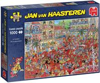 Jumbo legpuzzel Jan van Haasteren De Tomatenslacht 1000 stukjes