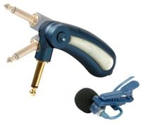 dasspeldmicrofoon Mictc3 plug 6,35 mm blauw