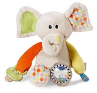 Nici GmbH NICI 39704 - Activity Schmusetier Elefant Dundi, 23 cm