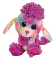 Nici knuffelhond Glubschis poedel junior 15 cm pluche paars