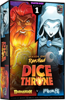 Roxley Games Dice Throne S1 - Barbarian vs Moon Elf