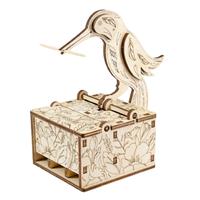 ecowoodart Eco Wood Art 3D Mechanische Puzzel Bird Feeder