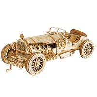 Robotime Modelbouwpakket V8 Gp Car 19 X 8 Cm Hout 220-delig