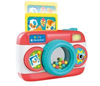 Clementoni babycamera junior 14 x 20 cm +9 maanden rood/blauw