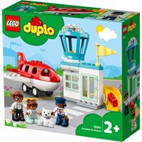 LEGO - DUPLO 10961 LEGO DUPLO Vliegtuig en vliegveld