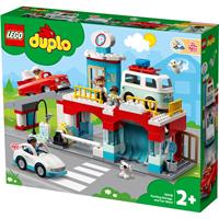 LEGO DUPLO Town Parking Garage and Car Wash Set (10948)