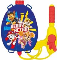 Happy People GmbH & Co.KG Paw Patrol Wasserpistole Tank als Rucksack,ca.26x6x17cm Pistole ca.28x4x13cm R