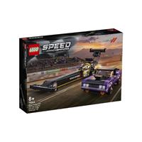 LEGO Mopar Dodge//SRT Top Fuel Dragster en coole 1970 Dodge Challenger T/A 76904