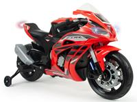 elektrische kindermotor Honda CBR 12V rood