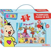 Studio 100 Vloerpuzzel Bumba Junior Karton 35 Stukjes blauw