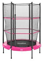 Salta Trampolines Salta Junior Trampoline für In- und Outdoor - rund - Ø140cm - Schutzrand Pink