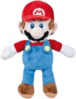 Stofftier Super Mario 30 Cm Polyester Blau/rot